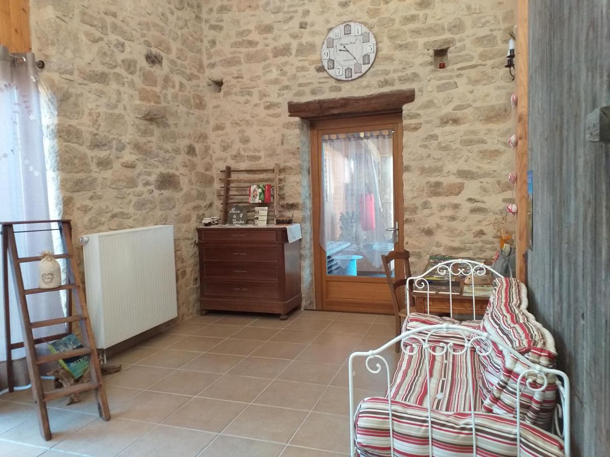 La Grange Du Rial Hotel Bournazel  Exterior foto